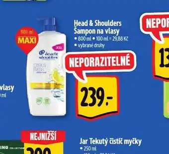 Albert Head&shoulders šampon nabídka