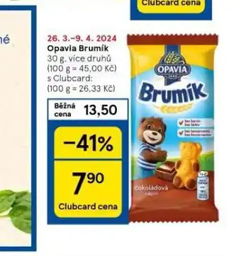 Tesco Opavia brumík nabídka
