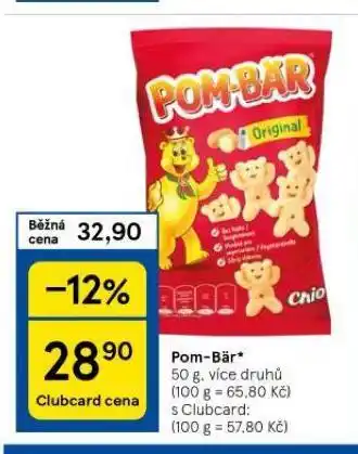 Tesco Pom bär nabídka