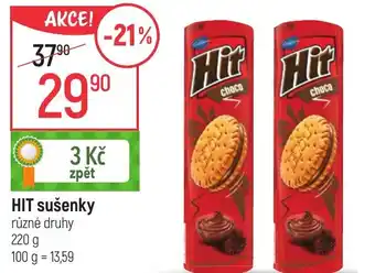 Globus HIT sušenky nabídka