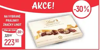 Globus NA VYBRANÉ PRALINKY ZNAČKY LINDT nabídka