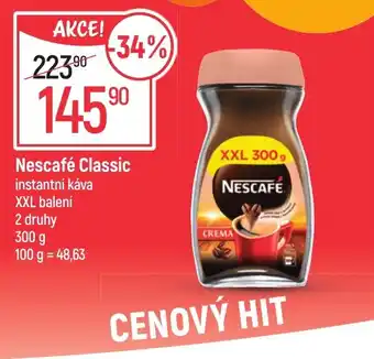 Globus Nescafé Classic nabídka