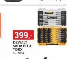 Baumax Dewalt sada bitů torx nabídka