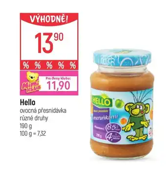 Hello ovocná přesnídávka