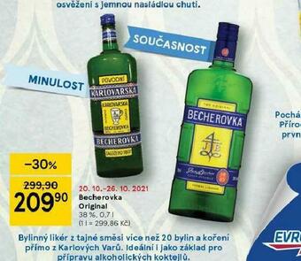 Tesco Becherovka nabídka