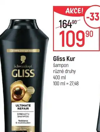 Globus Gliss Kur šampon nabídka