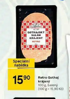 Tesco Retro gothaj krájený nabídka