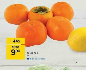 Tesco Kaki nabídka