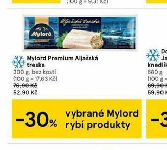 Tesco Mylord premium aljašská treska nabídka