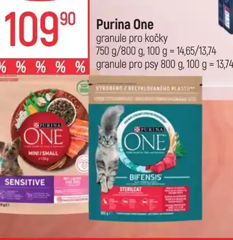 Globus Purina One granule pro kočky nabídka
