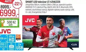 Globus SMART LED televizor LT-43VA3335 nabídka