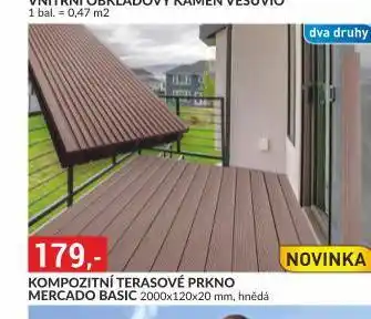 Baumax Kompozitní terasové prkno nabídka