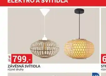 Baumax Závěsná svítidla nabídka