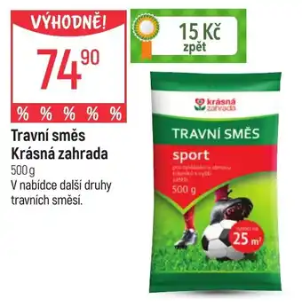 Travní směs Krásná zahrada