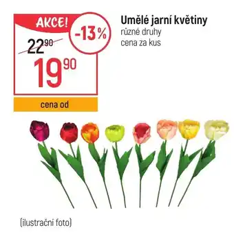 Umělé jarní květiny