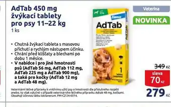 Benu Adtab žvýkací tablety pro psy nabídka
