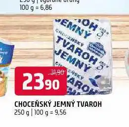 Terno Choceňský jemný tvaroh nabídka