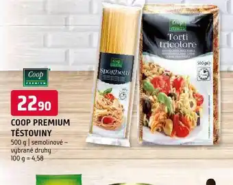 Terno Těstoviny nabídka