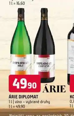 Terno Árie diplomat nabídka