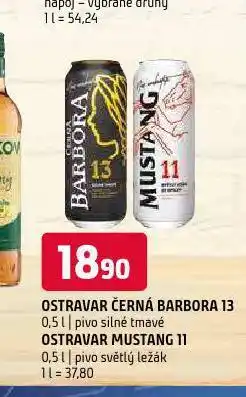 Terno Pivo mustang nabídka
