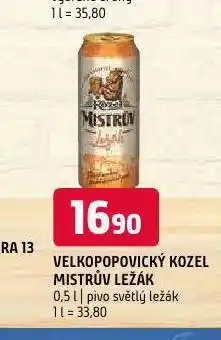 Terno Pivo velkopopovický kozel nabídka