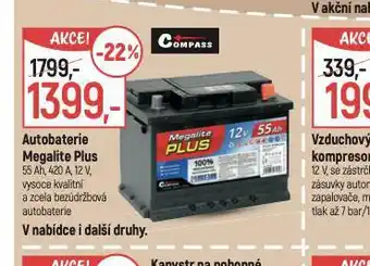 Globus Autobaterie megalite plus nabídka