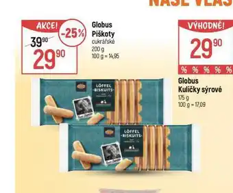 Globus Globus piškoty nabídka