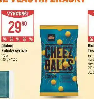 Globus Globus kuličky sýrové nabídka