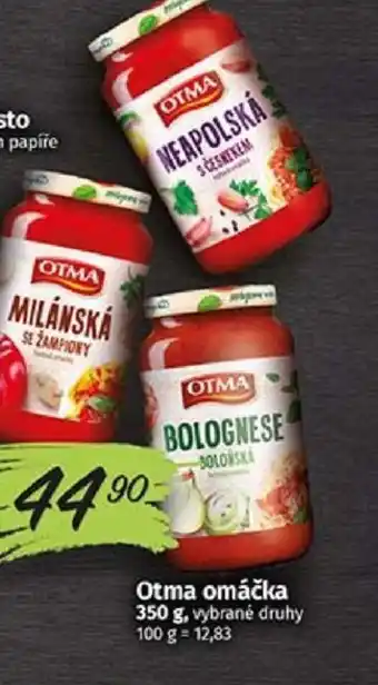 COOP TIP Otma omáčka 350 g nabídka