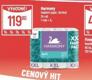 Globus Harmony toaletní papír nabídka