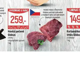 Globus Hovězí pečeně z krku nabídka
