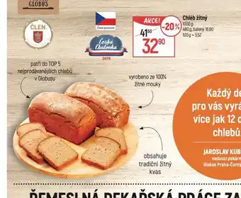 Globus Chléb žitný nabídka