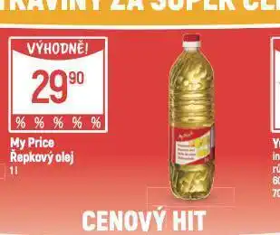 Globus My price řepkový olej nabídka