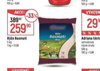 Globus Rýže basmati nabídka