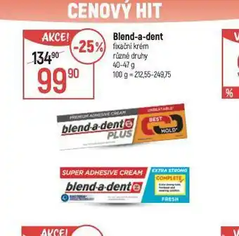 Globus Blend a dent fixační krém nabídka