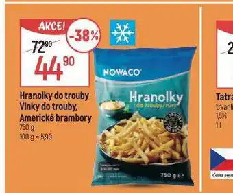Globus Nowaco americké brambory nabídka