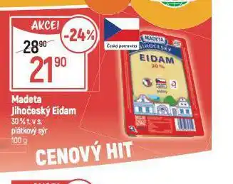 Globus Madeta jihočeský eidam 30% nabídka