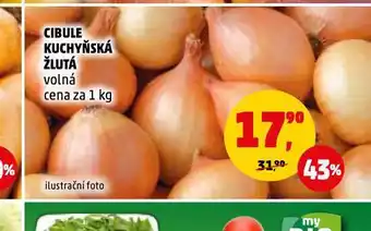 Penny Market Cibule kuchyňská žlutá nabídka