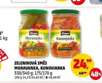 Penny Market Kunovjanka zeleninová směs nabídka