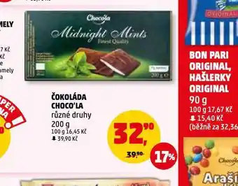 Penny Market Čokoláda choco´la nabídka