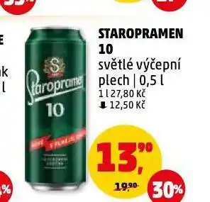 Penny Market Pivo staropramen 10 nabídka