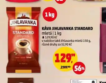 Penny Market Jihlavanka standard mletá káva nabídka
