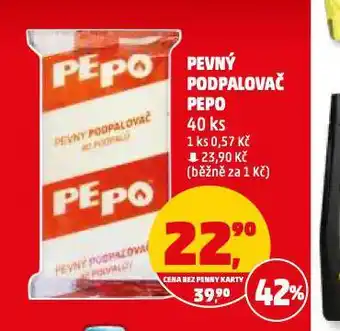 Penny Market Pepo pevný podpalovač nabídka