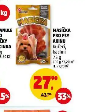 Penny Market Akinu masička pro psy nabídka