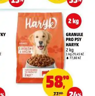 Penny Market Haryk granule pro psy nabídka