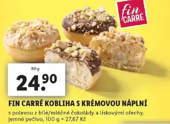 Lidl FIN CARRÉ KOBLIHA S KRÉMOVOU NÁPLNÍ nabídka