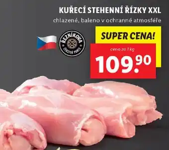 Lidl KUŘECÍ STEHENNÍ ŘÍZKY XXL nabídka