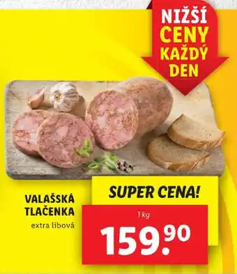 Lidl VALAŠSKÁ TLAČENKA nabídka