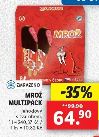 Lidl MROŽ MULTIPACK nabídka