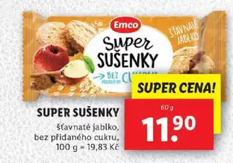 Lidl SUPER SUŠENKY nabídka
